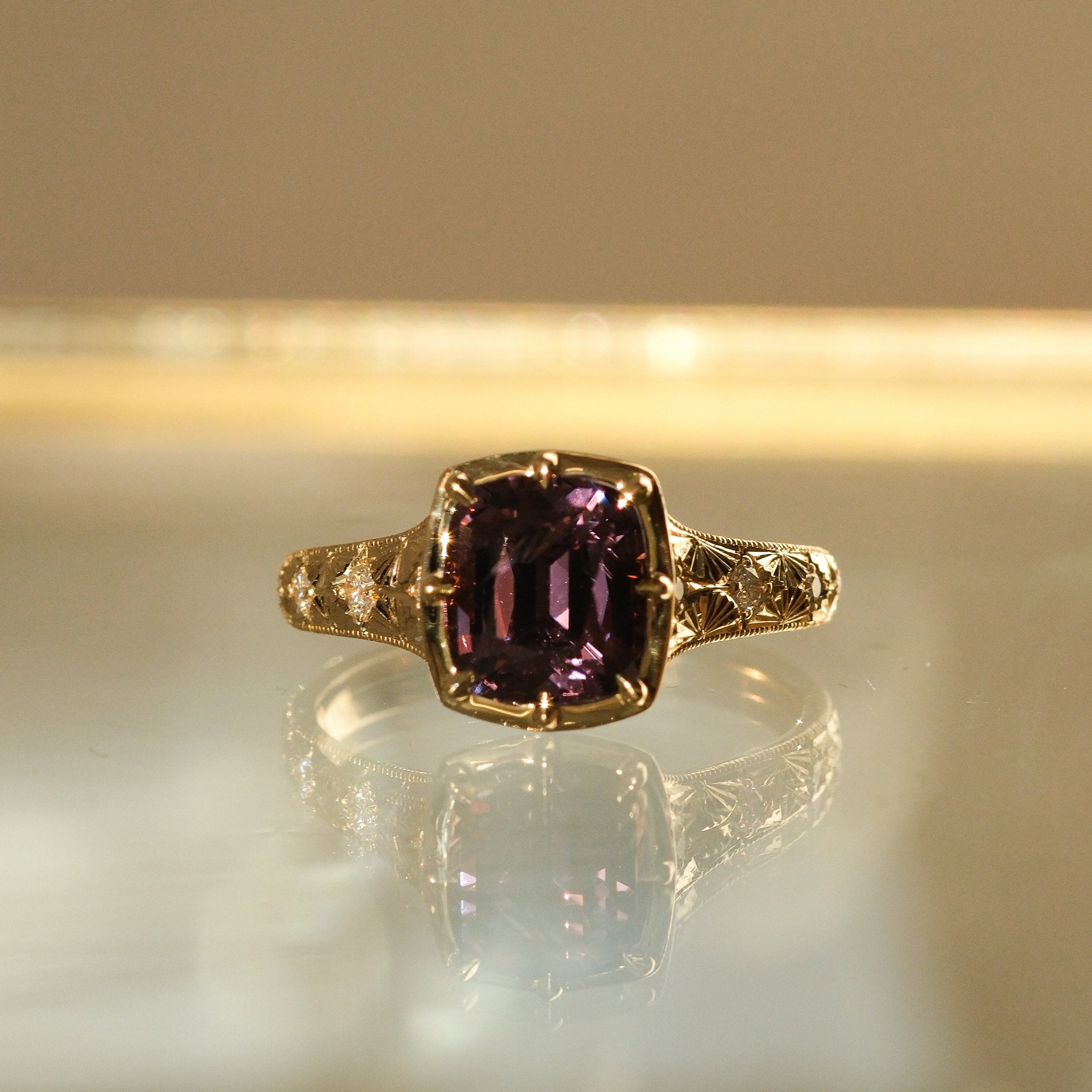 Asteria ✦ Mulberry Spinel